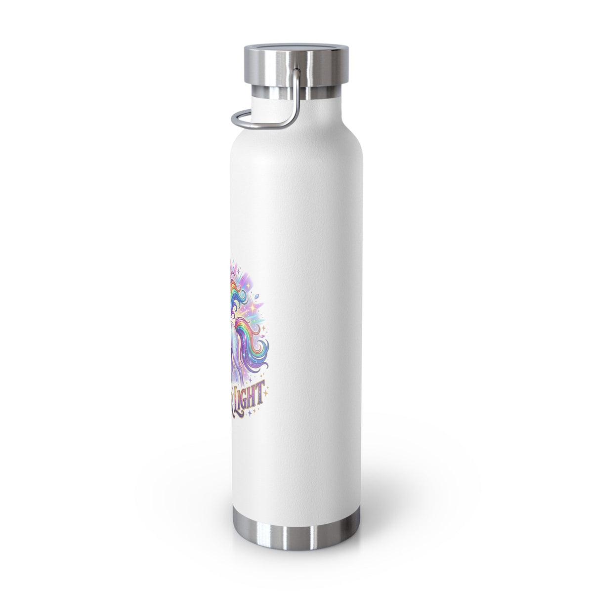 Find Your Light Unicorn Insulated Water Bottle — 22oz Copper Vacuum - Estrella & The Stars