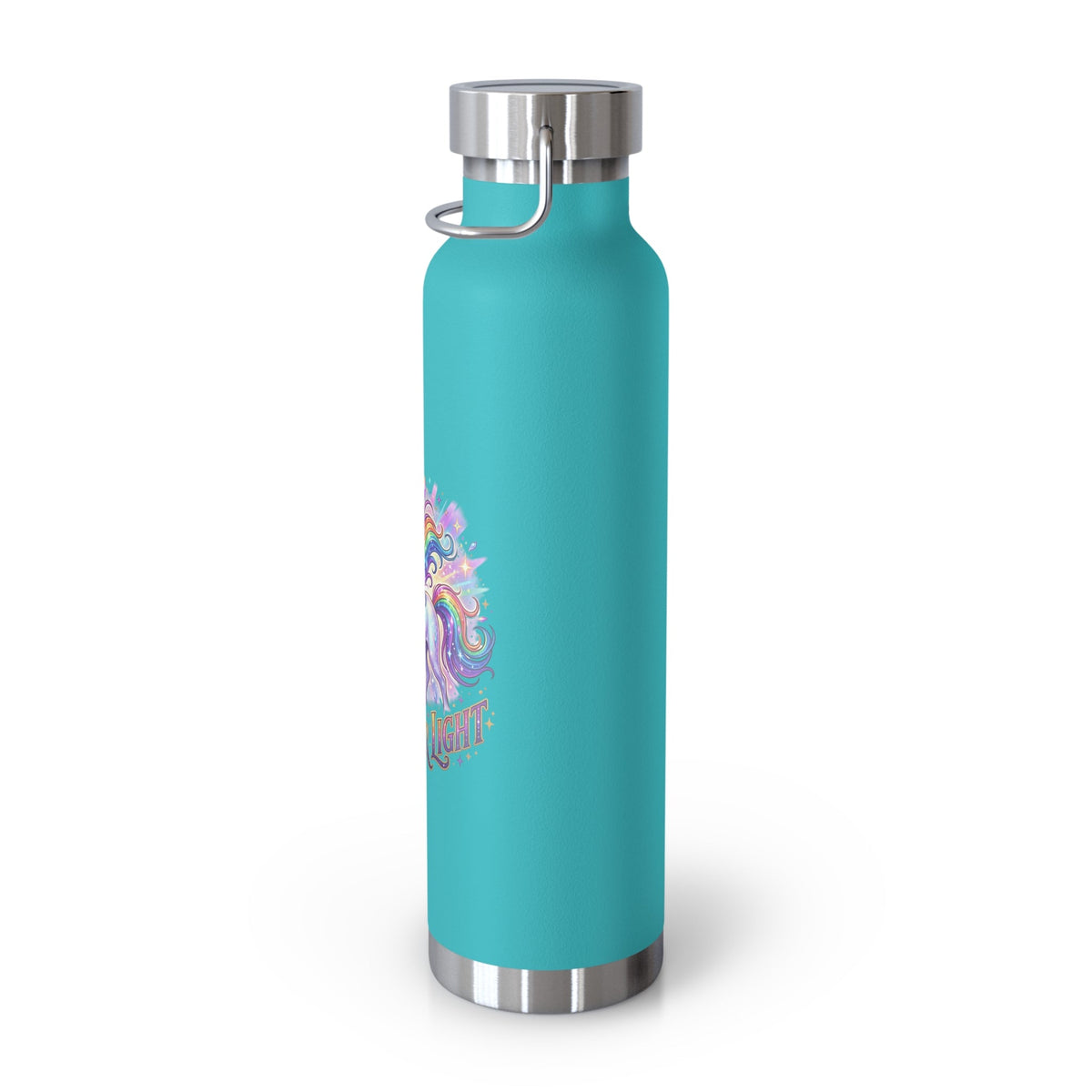 Find Your Light Unicorn Insulated Water Bottle — 22oz Copper Vacuum - Estrella & The Stars