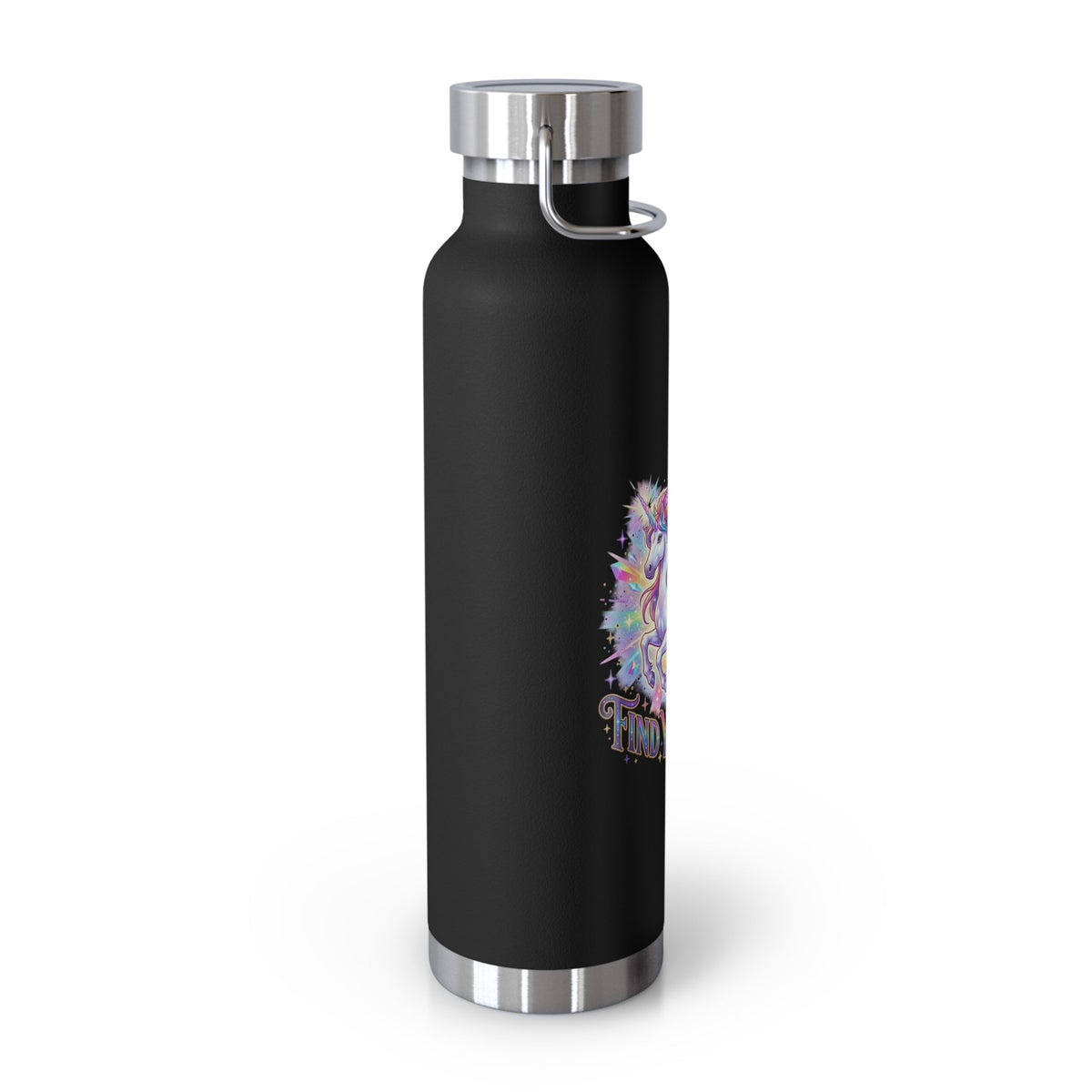 Find Your Light Unicorn Insulated Water Bottle — 22oz Copper Vacuum - Estrella & The Stars