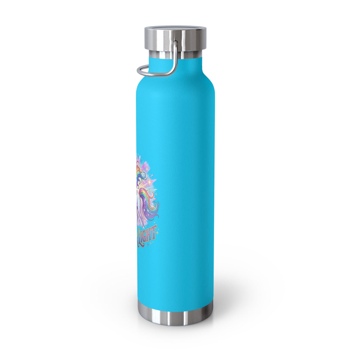 Find Your Light Unicorn Insulated Water Bottle — 22oz Copper Vacuum - Estrella & The Stars