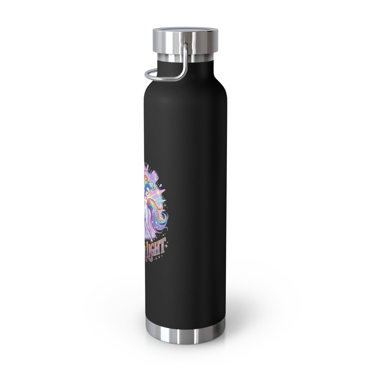 Find Your Light Unicorn Insulated Water Bottle — 22oz Copper Vacuum - Estrella & The Stars