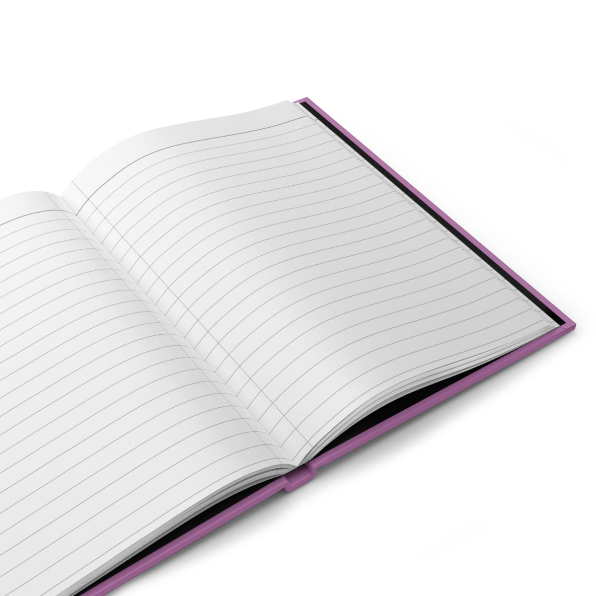 Hardcover Journal — “Create Your Own Path” Pink Inspirational Lined Notebook - Estrella & The Stars