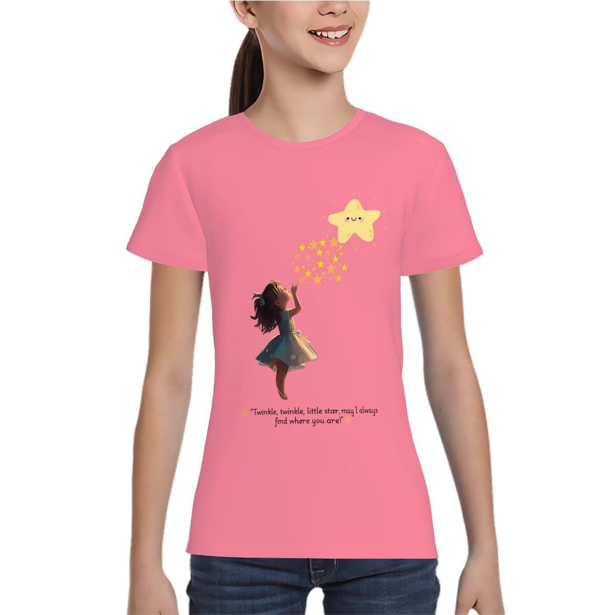 T Shirts for Teens (Overall Design) - Estrella & The Stars