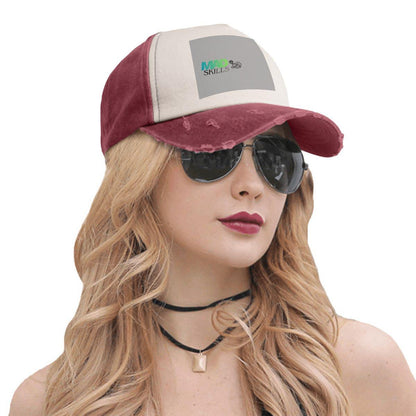 Washed Cowboy Cap: Vintage Style Baseball Hat - Estrella & The Stars