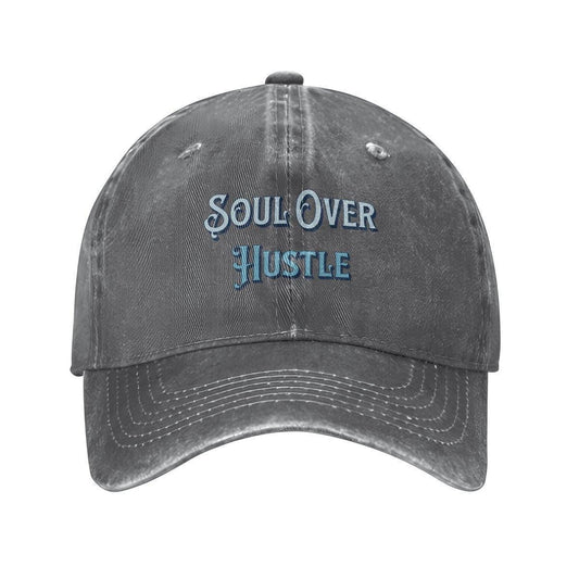 Unisex Washed Denim Baseball Cap - Estrella & The Stars