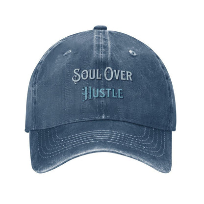Unisex Washed Denim Baseball Cap - Estrella & The Stars
