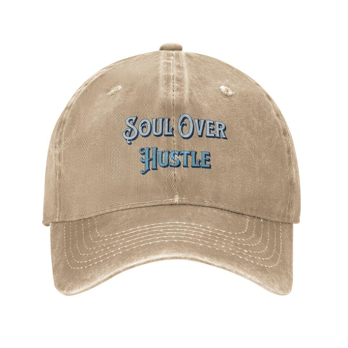 Unisex Washed Denim Baseball Cap - Estrella & The Stars