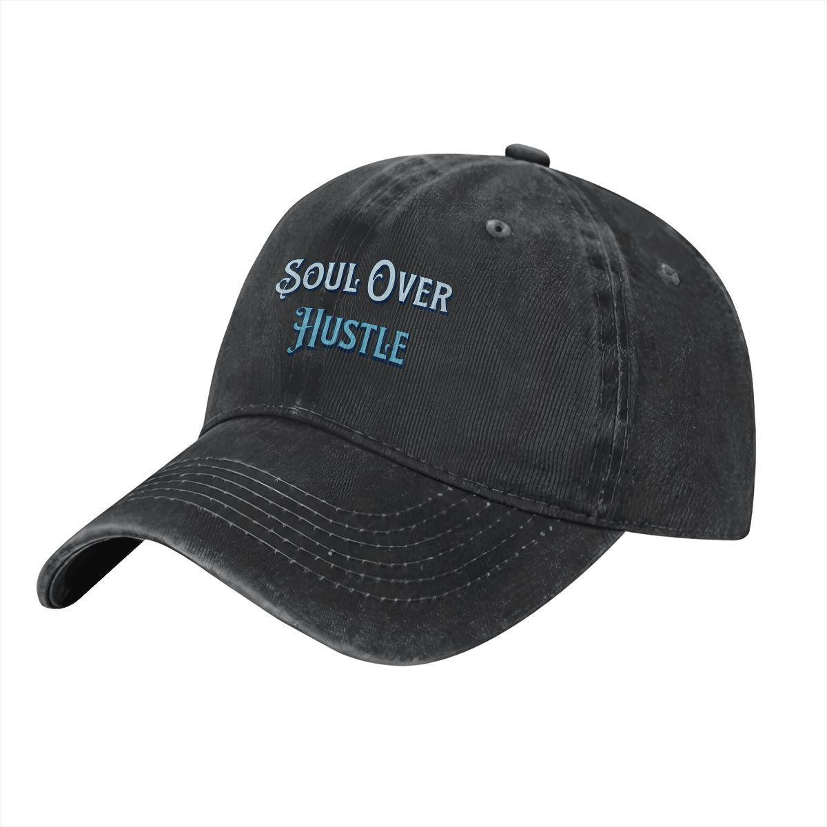 Unisex Washed Denim Baseball Cap - Estrella & The Stars