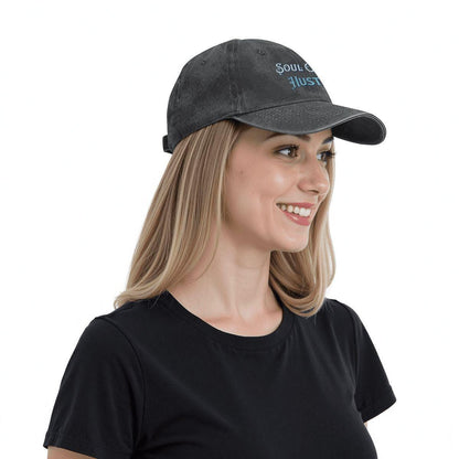 Unisex Washed Denim Baseball Cap - Estrella & The Stars