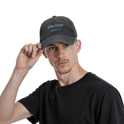 Unisex Washed Denim Baseball Cap - Estrella & The Stars