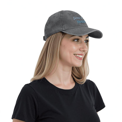 Unisex Washed Denim Baseball Cap - Estrella & The Stars