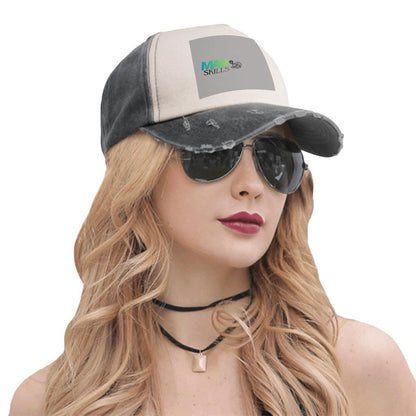 Washed Cowboy Cap: Vintage Style Baseball Hat - Estrella & The Stars