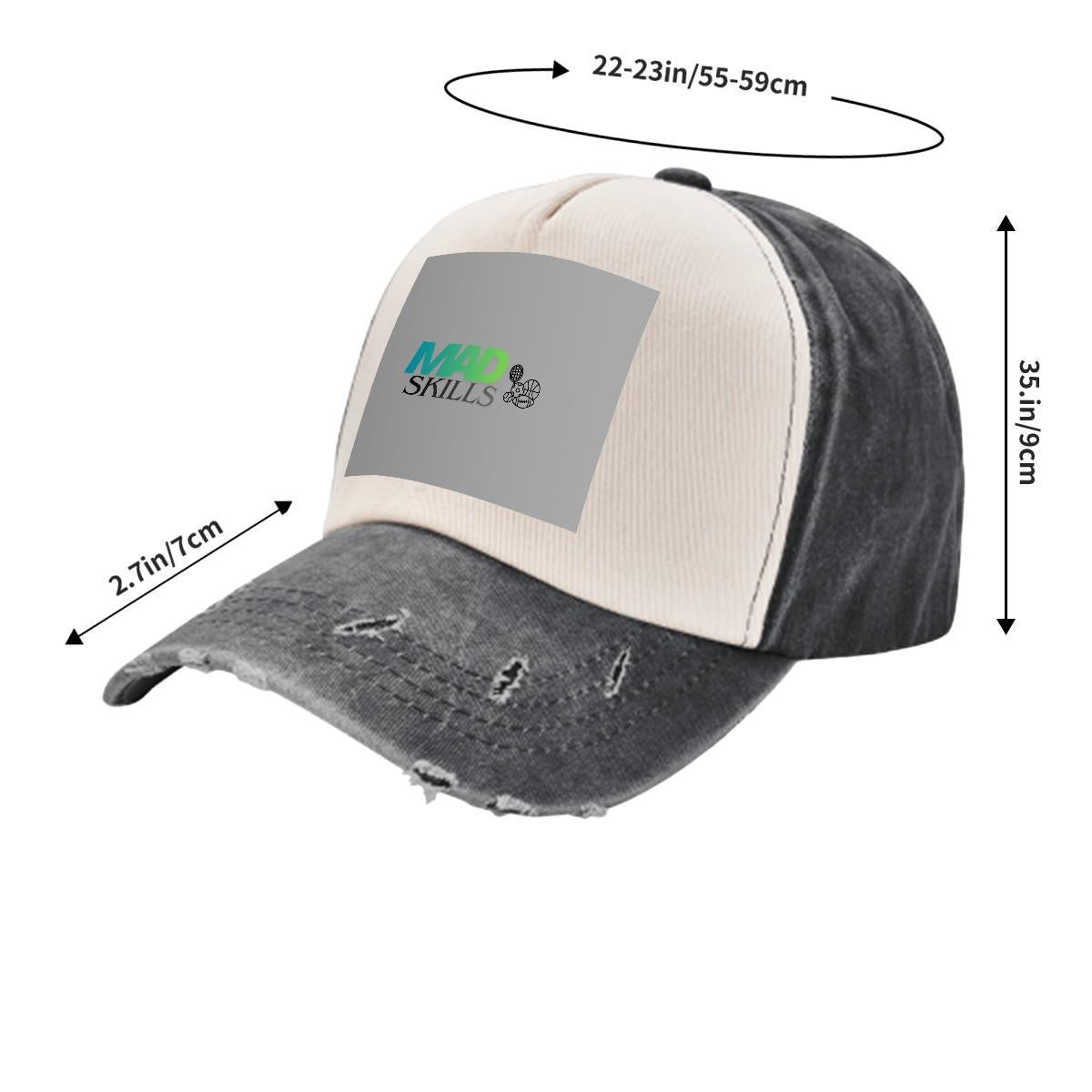 Washed Cowboy Cap: Vintage Style Baseball Hat - Estrella & The Stars
