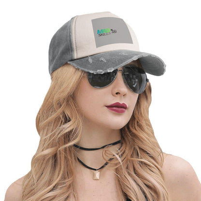 Washed Cowboy Cap: Vintage Style Baseball Hat - Estrella & The Stars