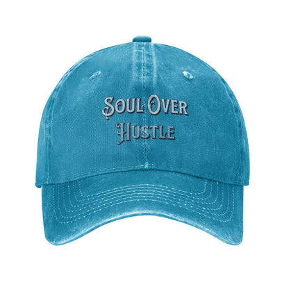 Unisex Washed Denim Baseball Cap - Estrella & The Stars