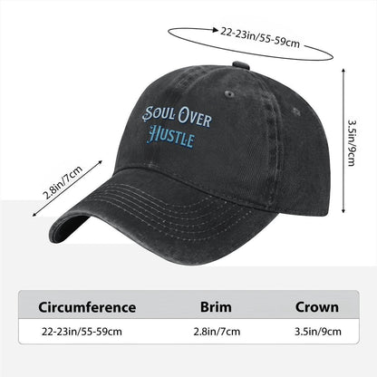 Unisex Washed Denim Baseball Cap - Estrella & The Stars