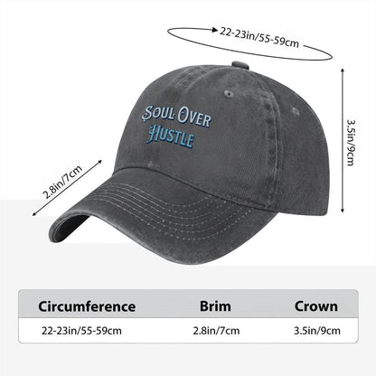 Unisex Washed Denim Baseball Cap - Estrella & The Stars