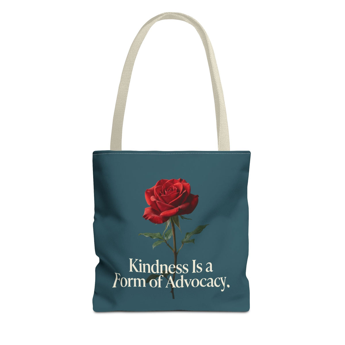 Kindness Is a Form of Advocacy Rose Tote Bag - Estrella & The Stars