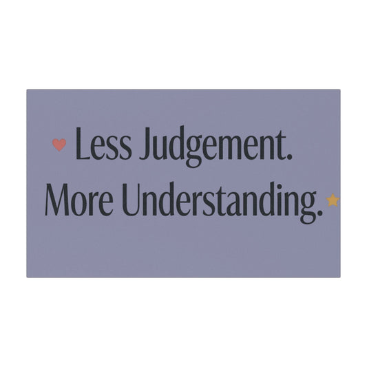 Less Judgement More Understanding Car Magnet - Estrella & The Stars