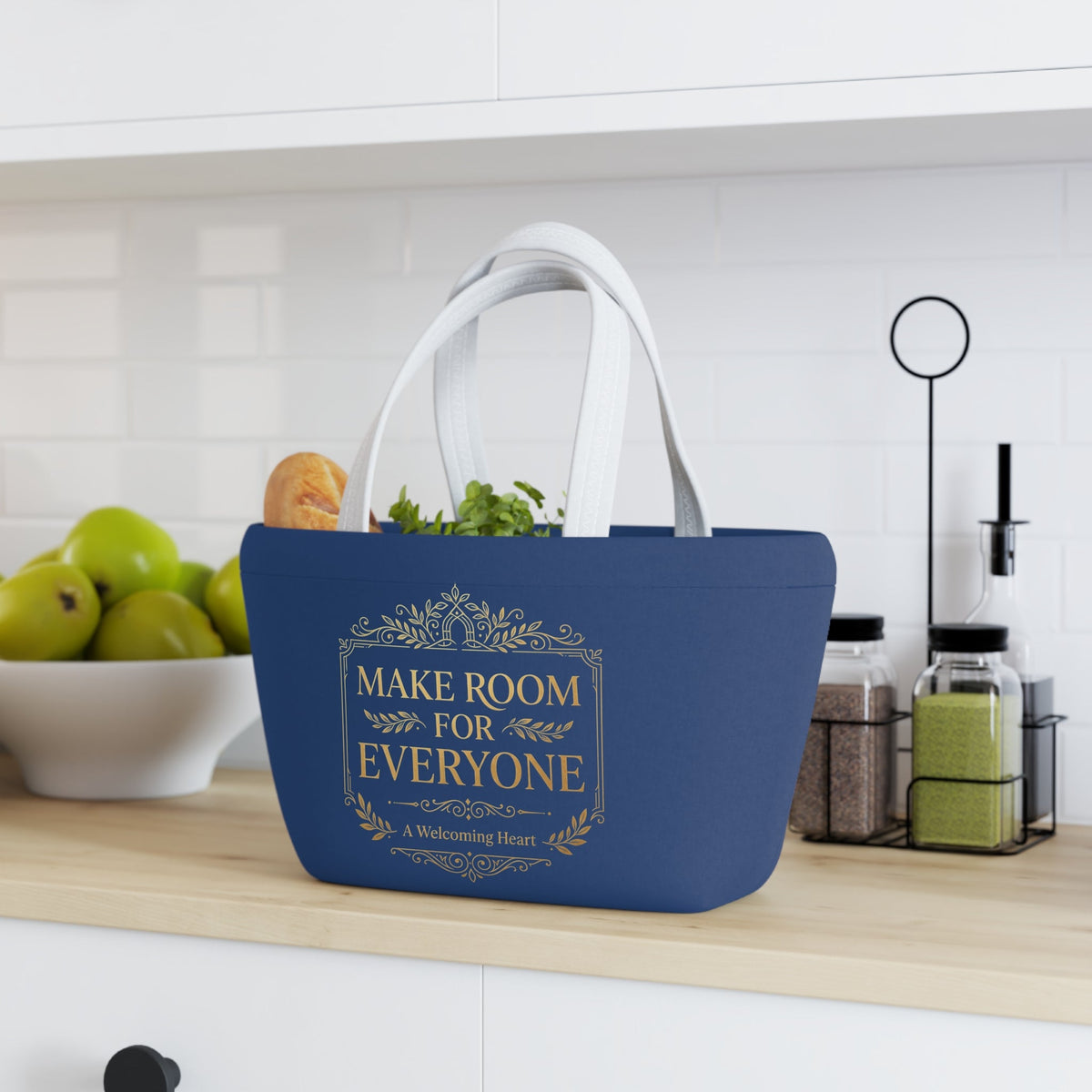 Make Room For Everyone Lunch Bag — Insulated Welcome Tote for Work & School - Estrella & The Stars