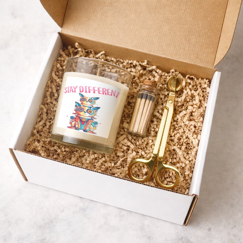 Stay Different – Glow & Unwind Candle Gift Set for Her - Estrella & The Stars