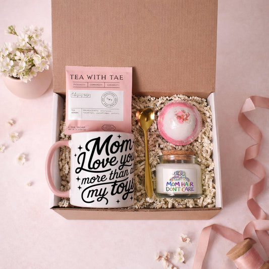 Mom's Ultimate Relaxation Gift Set - Love You More Than Toys Edition - Estrella & The Stars