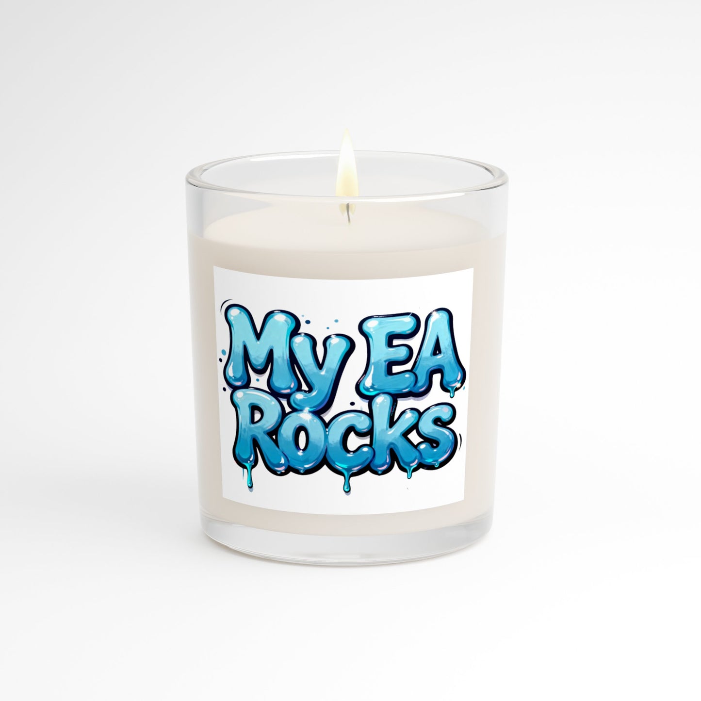Educational Assistant Rocks Gift Set – Candle & Crochet Flower Bouquet - Estrella & The Stars