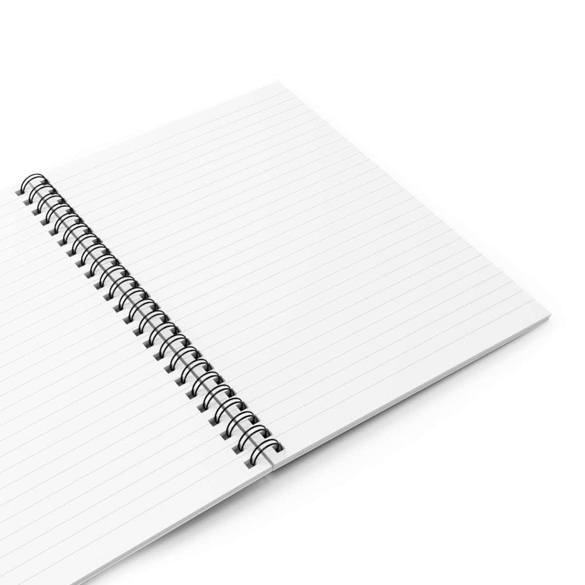 Floral Inspirational Journal: Eye Contact vs Understanding Spiral Notebook - Estrella & The Stars