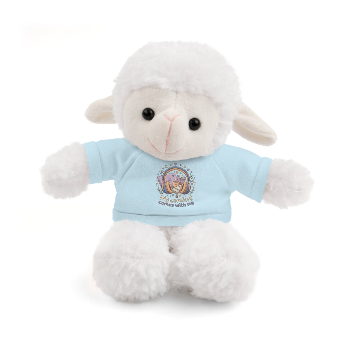 Plush Bear with Tee – "My Comfort Starts With You" Comforting Gift Teddy - Estrella & The Stars