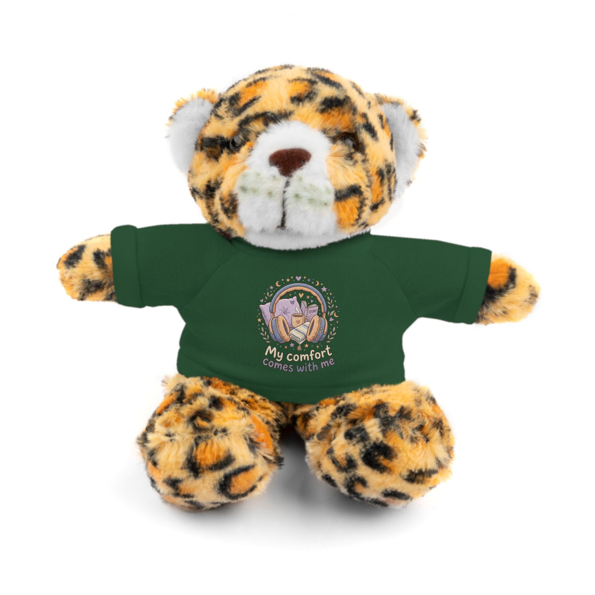 Plush Bear with Tee – "My Comfort Starts With You" Comforting Gift Teddy - Estrella & The Stars