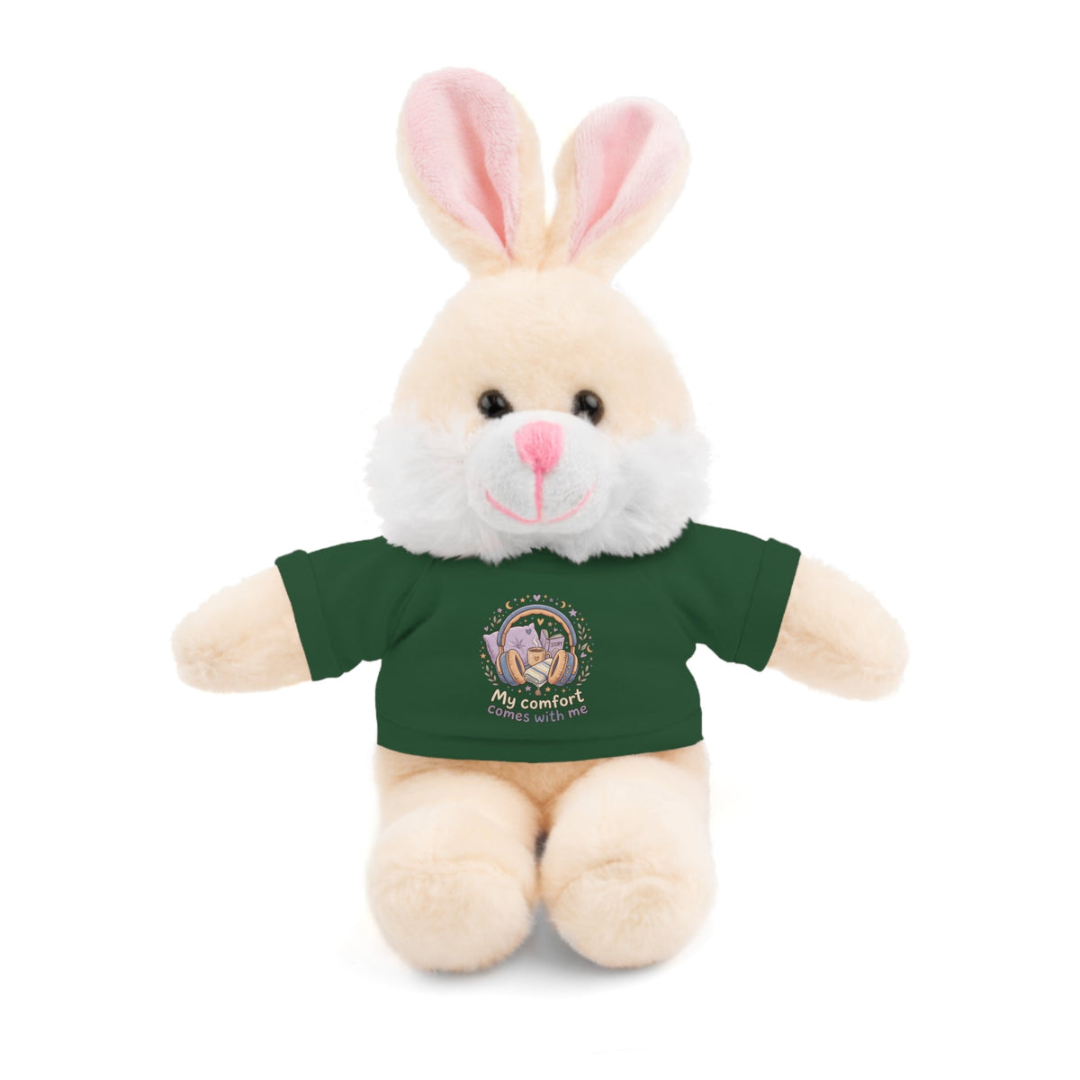 Plush Bear with Tee – "My Comfort Starts With You" Comforting Gift Teddy - Estrella & The Stars