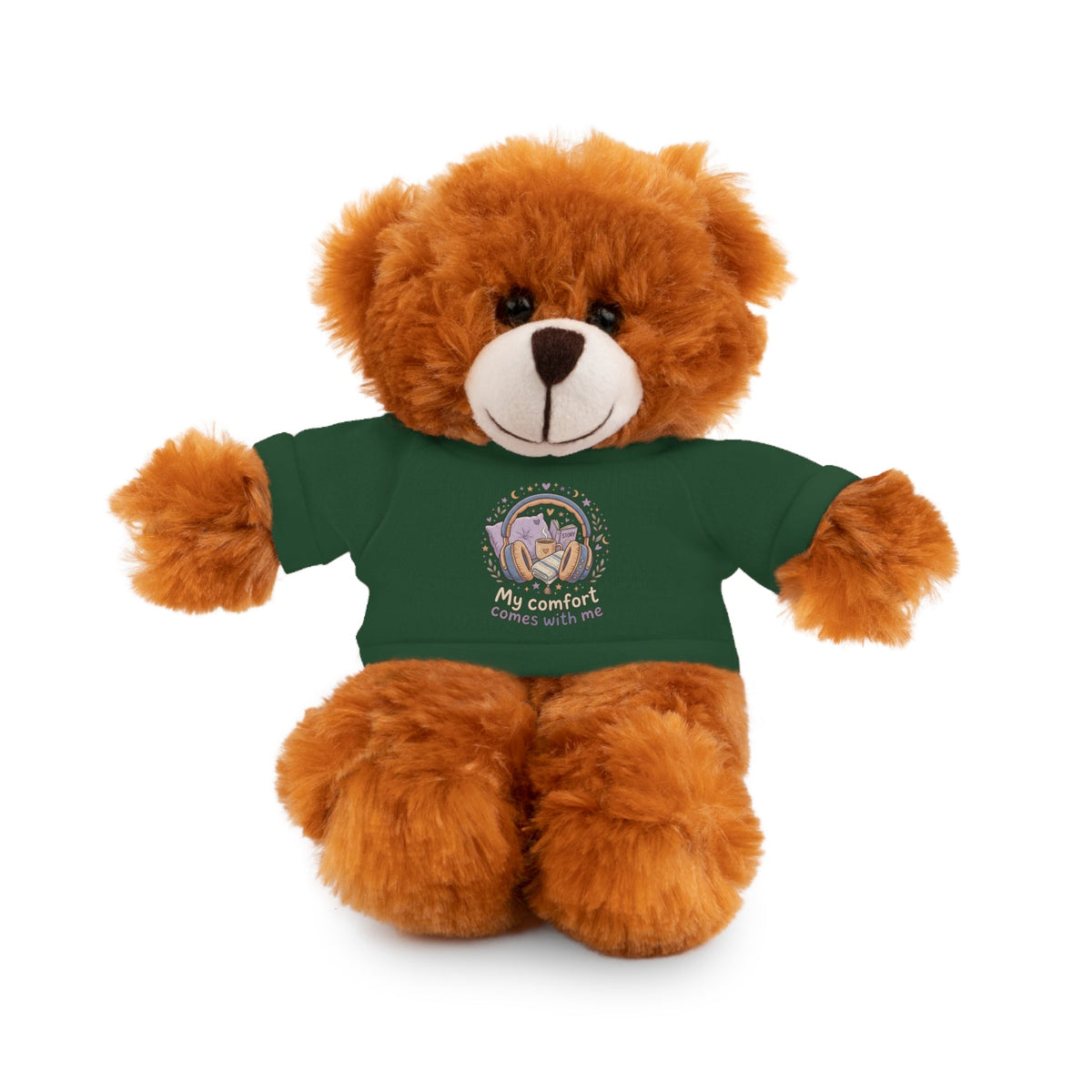Plush Bear with Tee – "My Comfort Starts With You" Comforting Gift Teddy - Estrella & The Stars