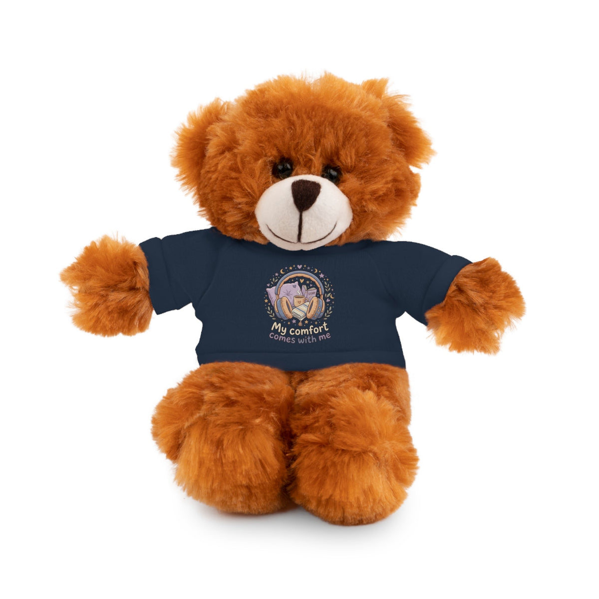 Plush Bear with Tee – "My Comfort Starts With You" Comforting Gift Teddy - Estrella & The Stars