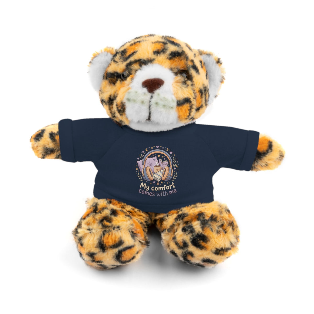 Plush Bear with Tee – "My Comfort Starts With You" Comforting Gift Teddy - Estrella & The Stars