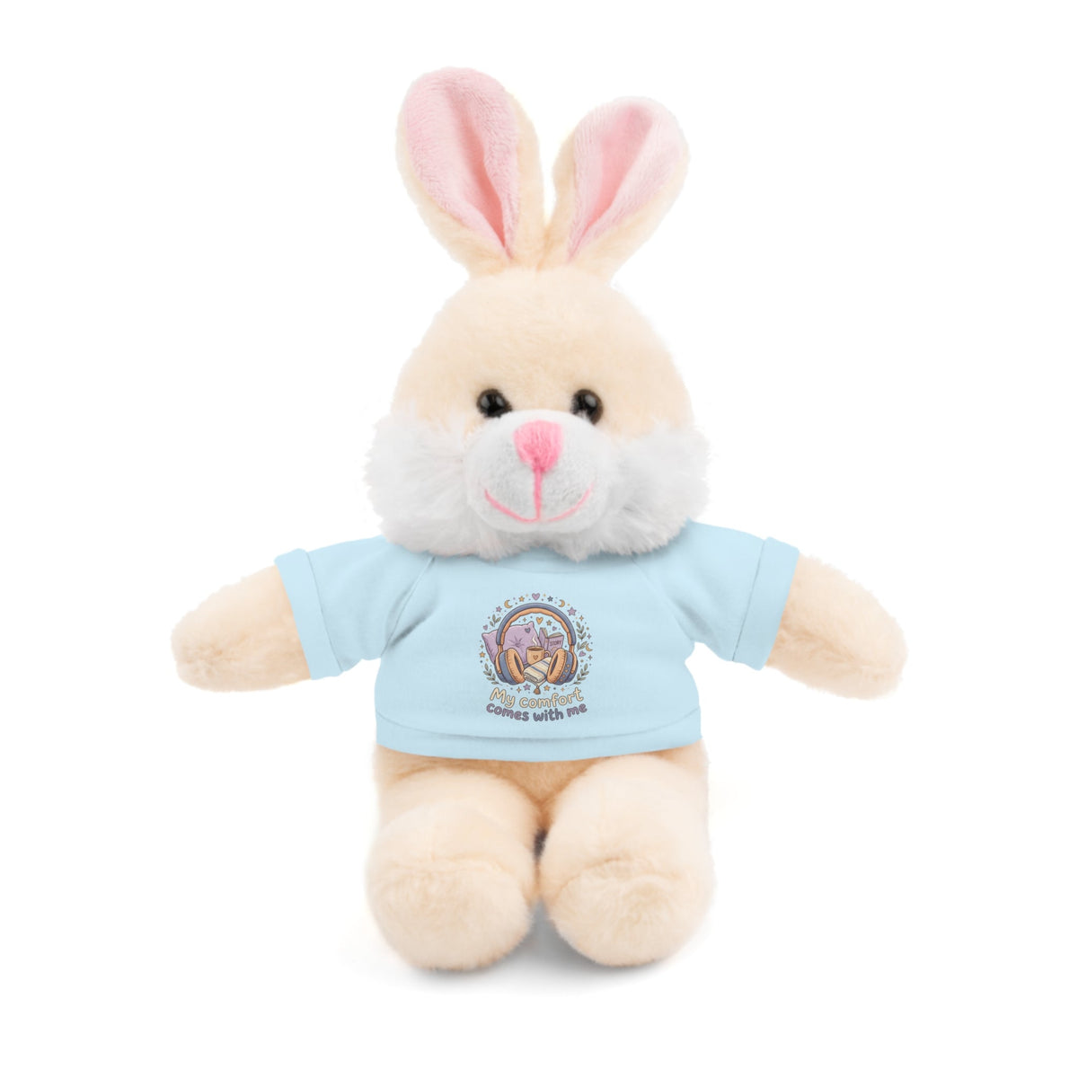 Plush Bear with Tee – "My Comfort Starts With You" Comforting Gift Teddy - Estrella & The Stars