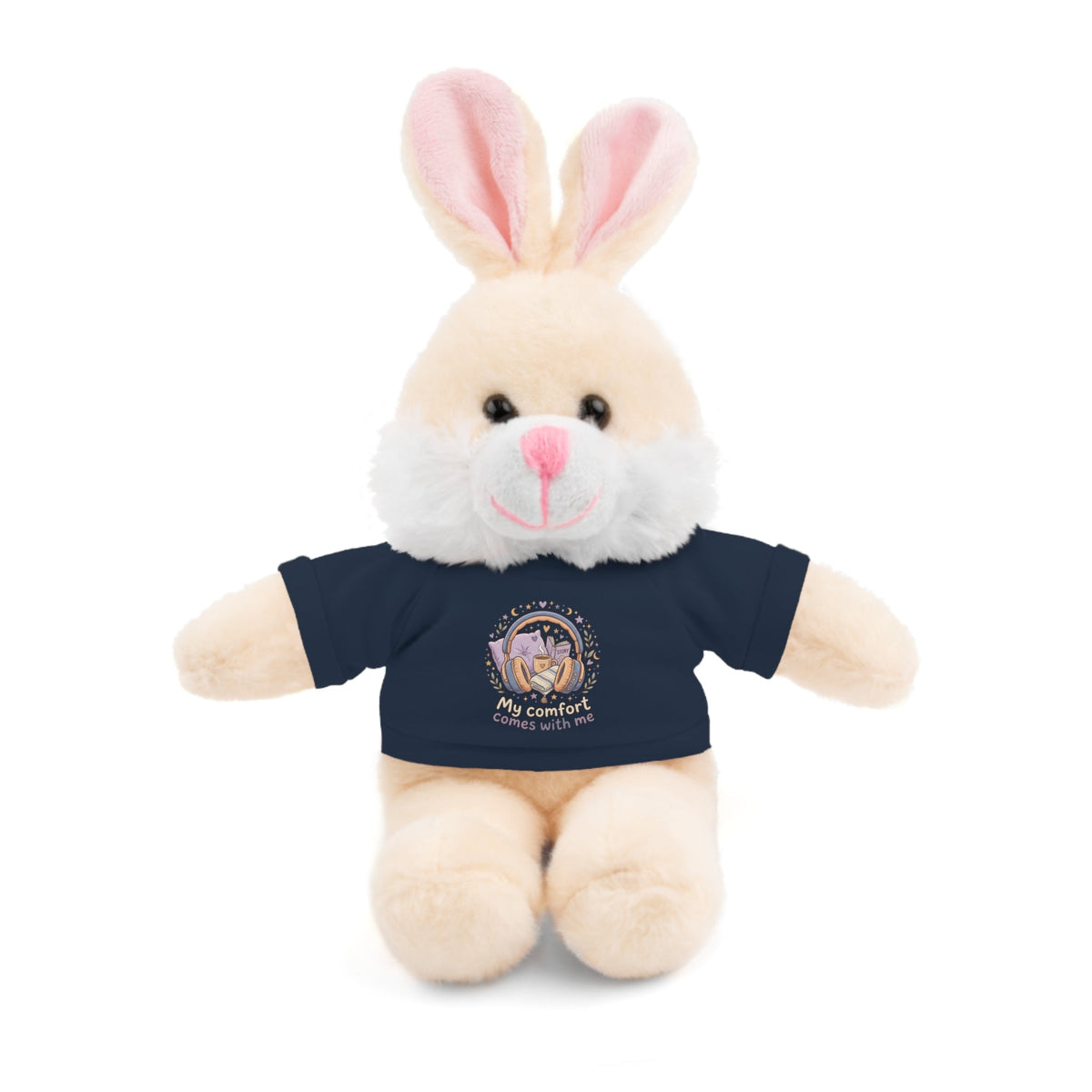Plush Bear with Tee – "My Comfort Starts With You" Comforting Gift Teddy - Estrella & The Stars
