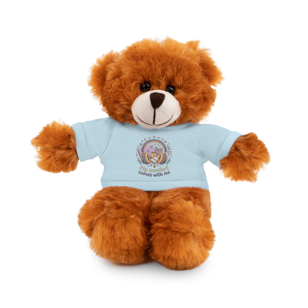 Plush Bear with Tee – "My Comfort Starts With You" Comforting Gift Teddy - Estrella & The Stars
