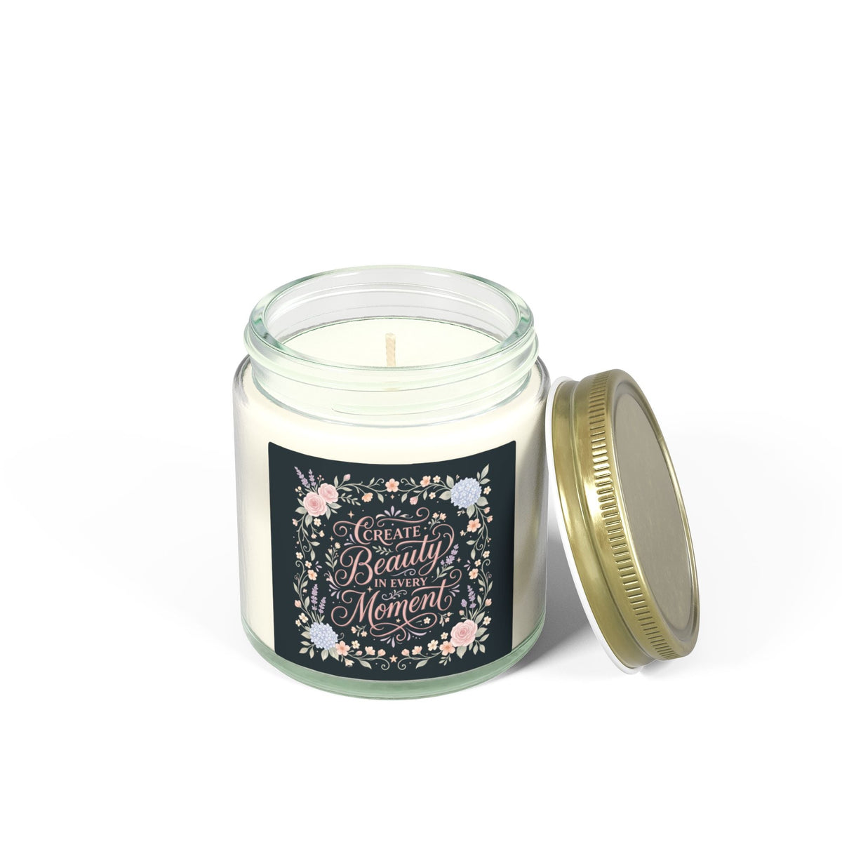 Scented Candle — Coconut Apricot Wax (Create Beauty in Every Moment) - Estrella & The Stars