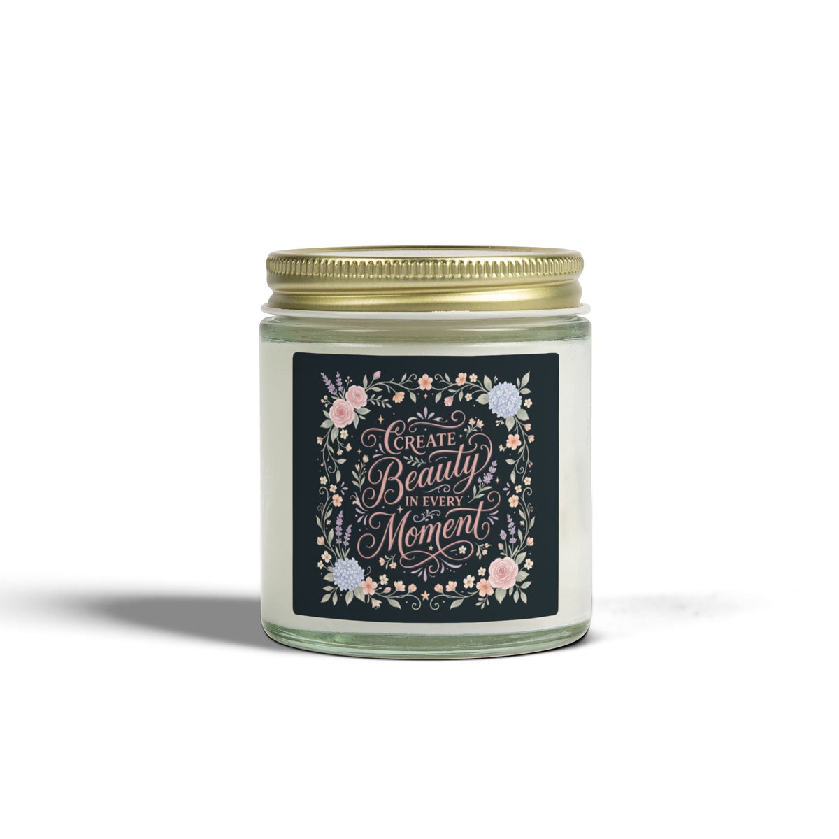 Scented Candle — Coconut Apricot Wax (Create Beauty in Every Moment) - Estrella & The Stars