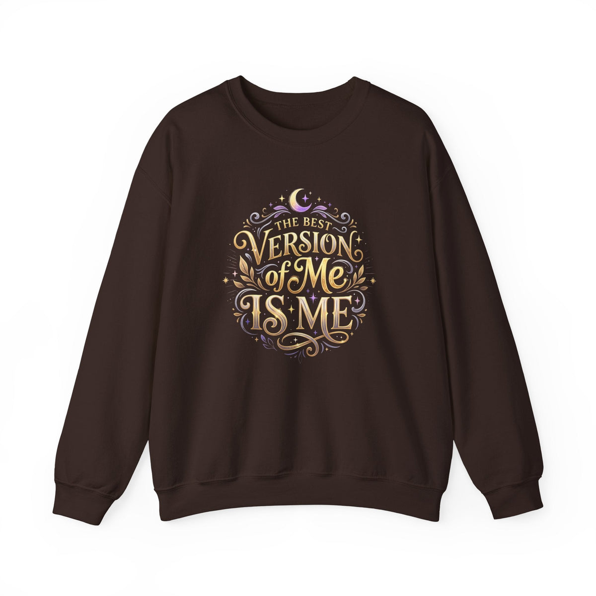 The Best Version of Me Crewneck Sweatshirt – Inspirational Self-Love Pullover - Estrella & The Stars