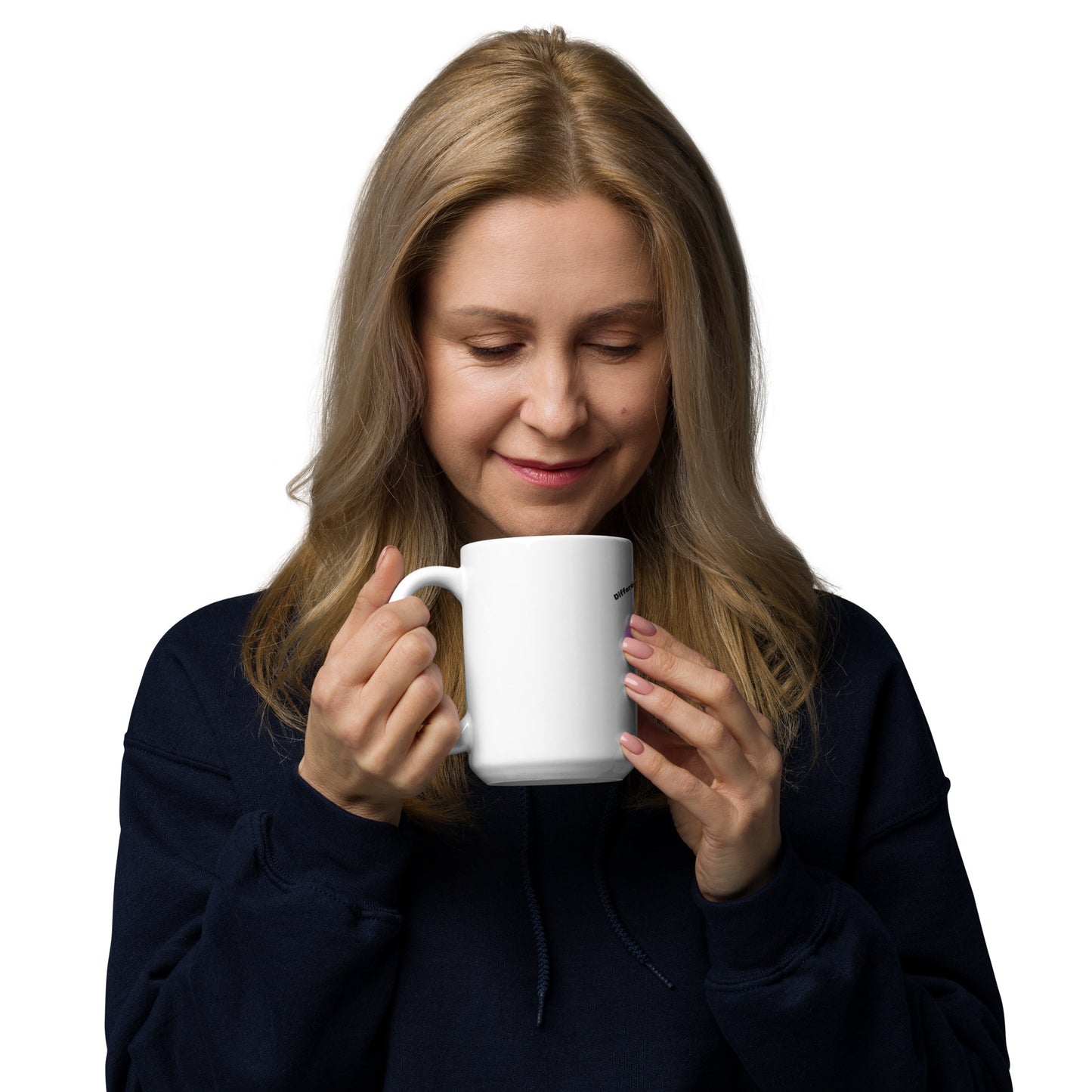 Glossy White Mug: Pure Elegance - Estrella & The Stars